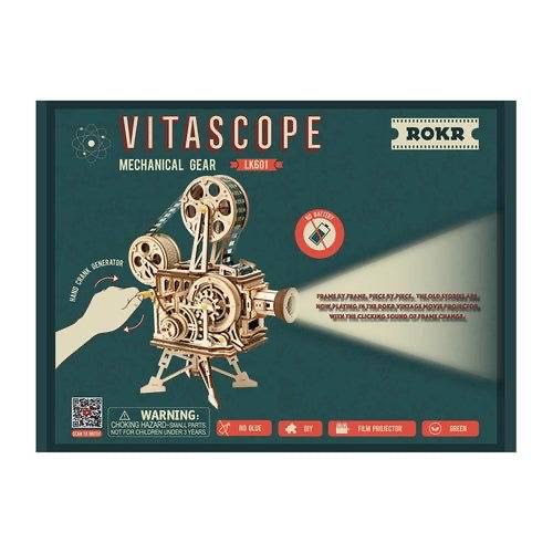 ساختنی و پازل چوبی دوربین نوستالژی vintascope