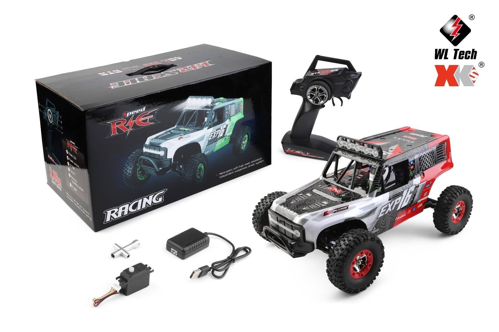 ماشین کنترلی سرعتی 60 کیلوتری WL TOYS مدل 124006