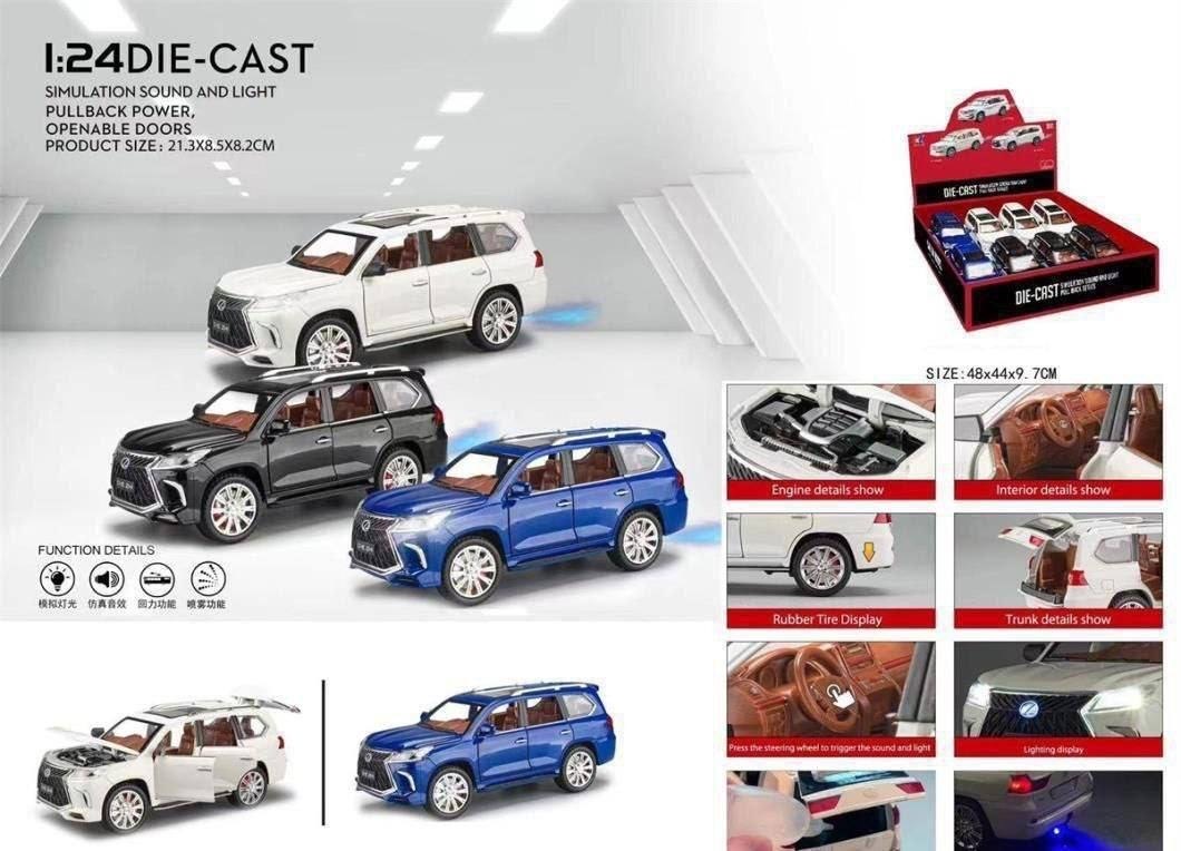 ماشین عقب کش لکسوس lx دودزا